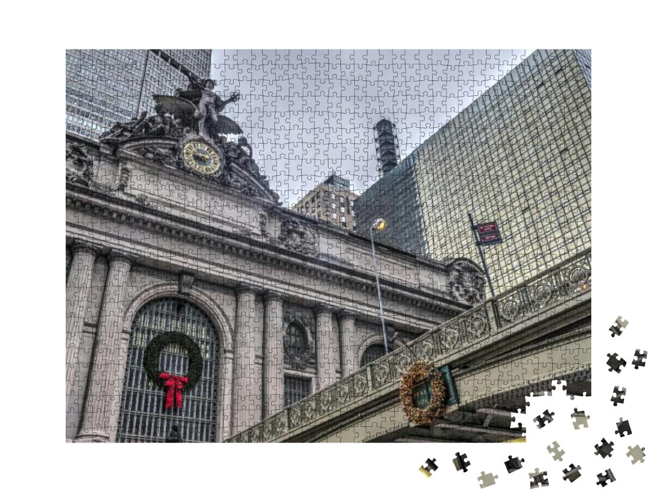 Grand Central Railroad Terminal At 42nd Street & Park Ave... Jigsaw Puzzle with 1000 pieces