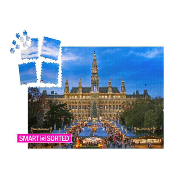 Christmas Market Vienna... | SMART SORTED® | Jigsaw Puzzle with 1000 pieces