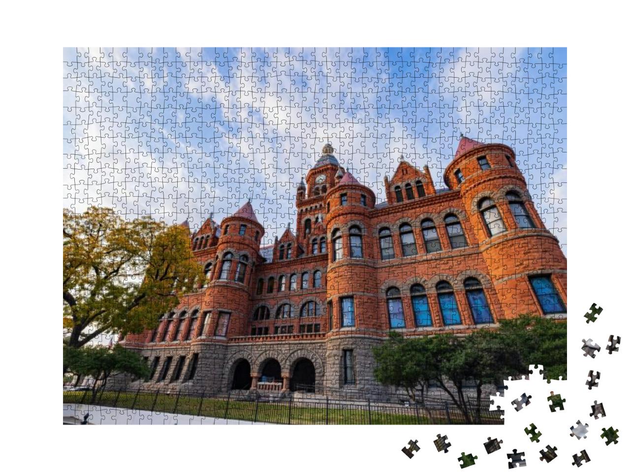 Exterior View of the Old Red Museum of Dallas County Hist... Jigsaw Puzzle with 1000 pieces