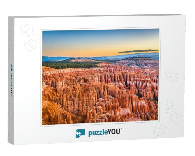 Bryce Canyon National Park, Utah, USA At Dawn... Jigsaw Puzzle
