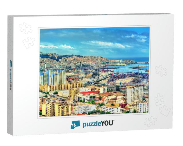 View of the City Center of Algiers, the Capital of Algeri... Jigsaw Puzzle
