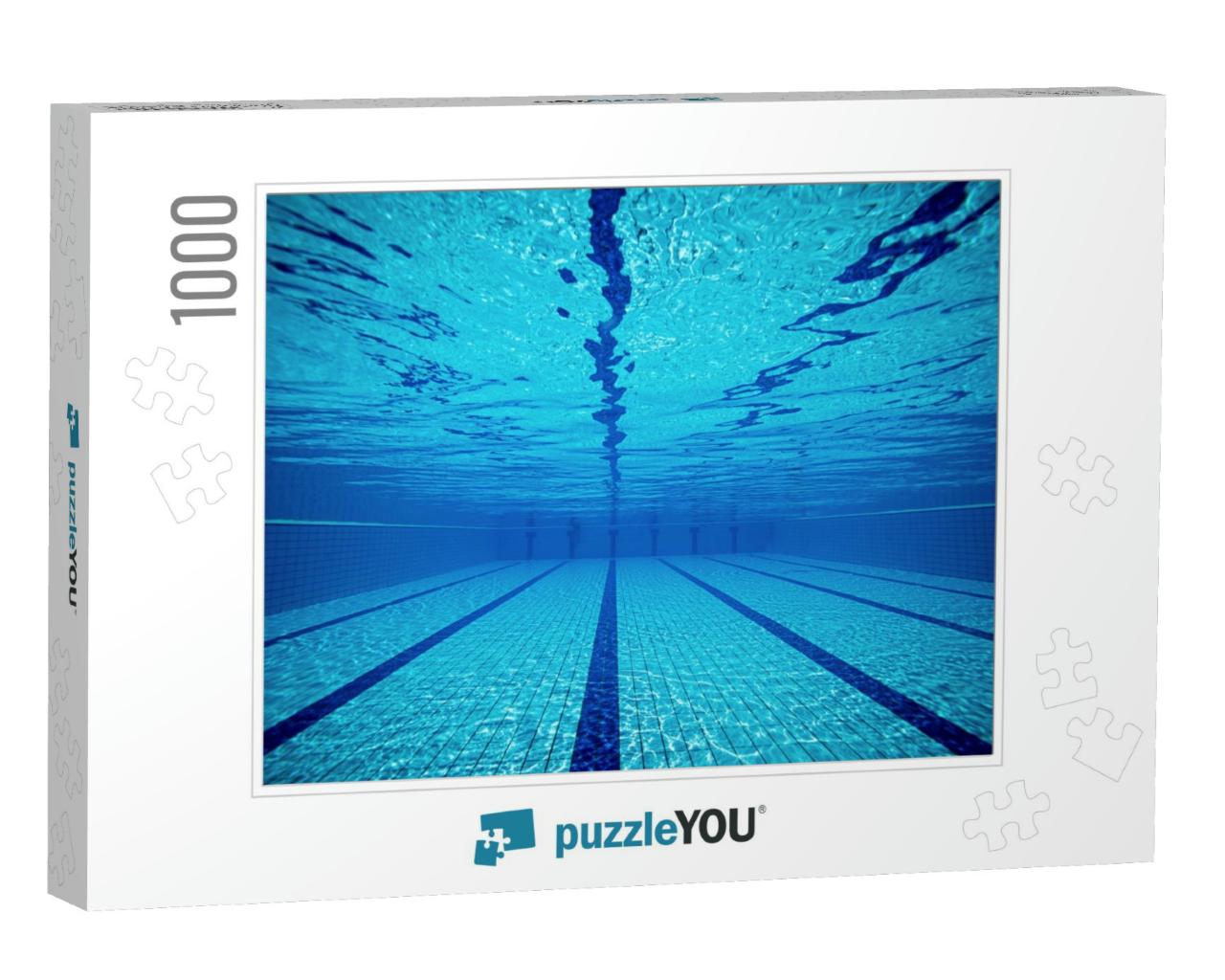 Swimming Pool from Underwater... Jigsaw Puzzle with 1000 pieces