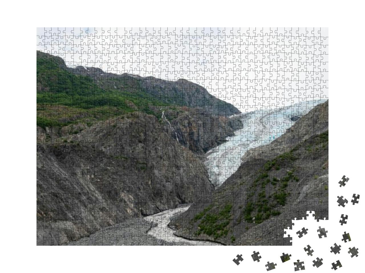 Exit Glacier Hiking in the Kenai Fjords National Park in... Jigsaw Puzzle with 1000 pieces