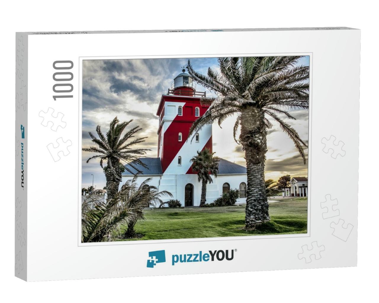 Green Point Light House in Cape Town... Jigsaw Puzzle with 1000 pieces