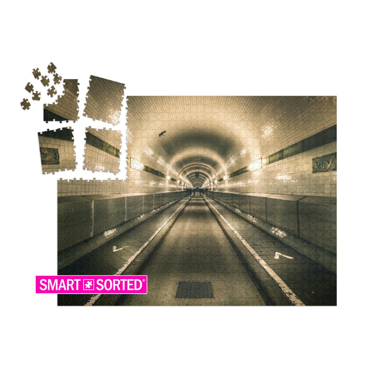 Historic Elbtunnel in Hamburg... | SMART SORTED® | Jigsaw Puzzle with 1000 pieces
