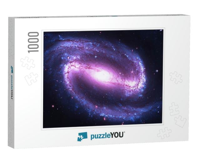 Barred Spiral Galaxy in the Constellation Eridanus. Ngc 1... Jigsaw Puzzle with 1000 pieces