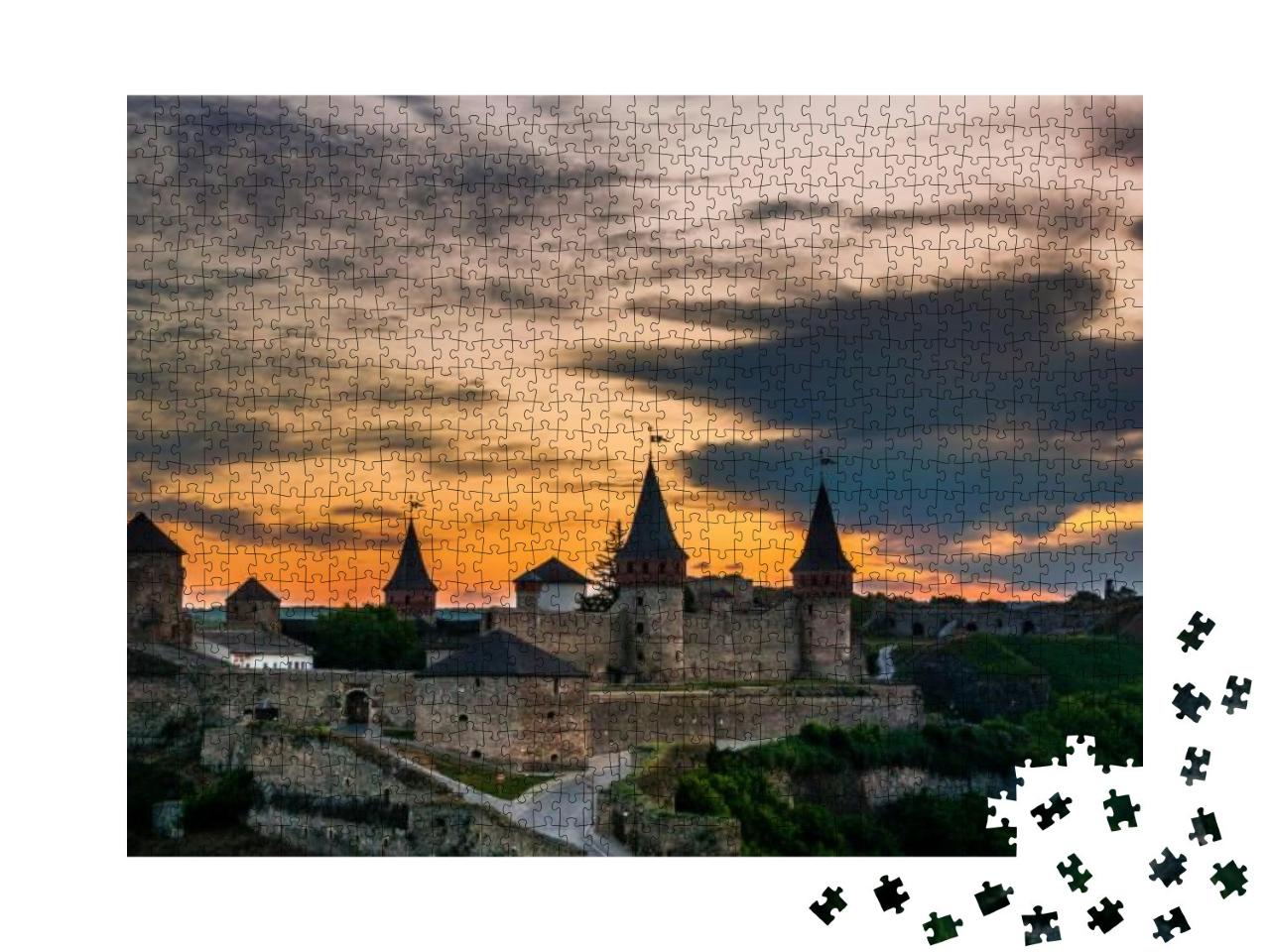 Kamyanets-Podilskiy Fortress, Ukraine... Jigsaw Puzzle with 1000 pieces