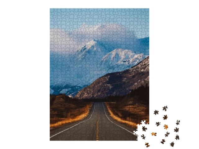 Best Road Trip Destination New Zealand Aoraki Mount Cook... Jigsaw Puzzle with 1000 pieces