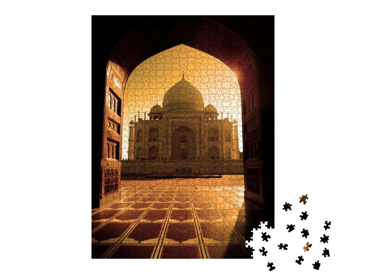Taj Mahal... Jigsaw Puzzle with 1000 pieces