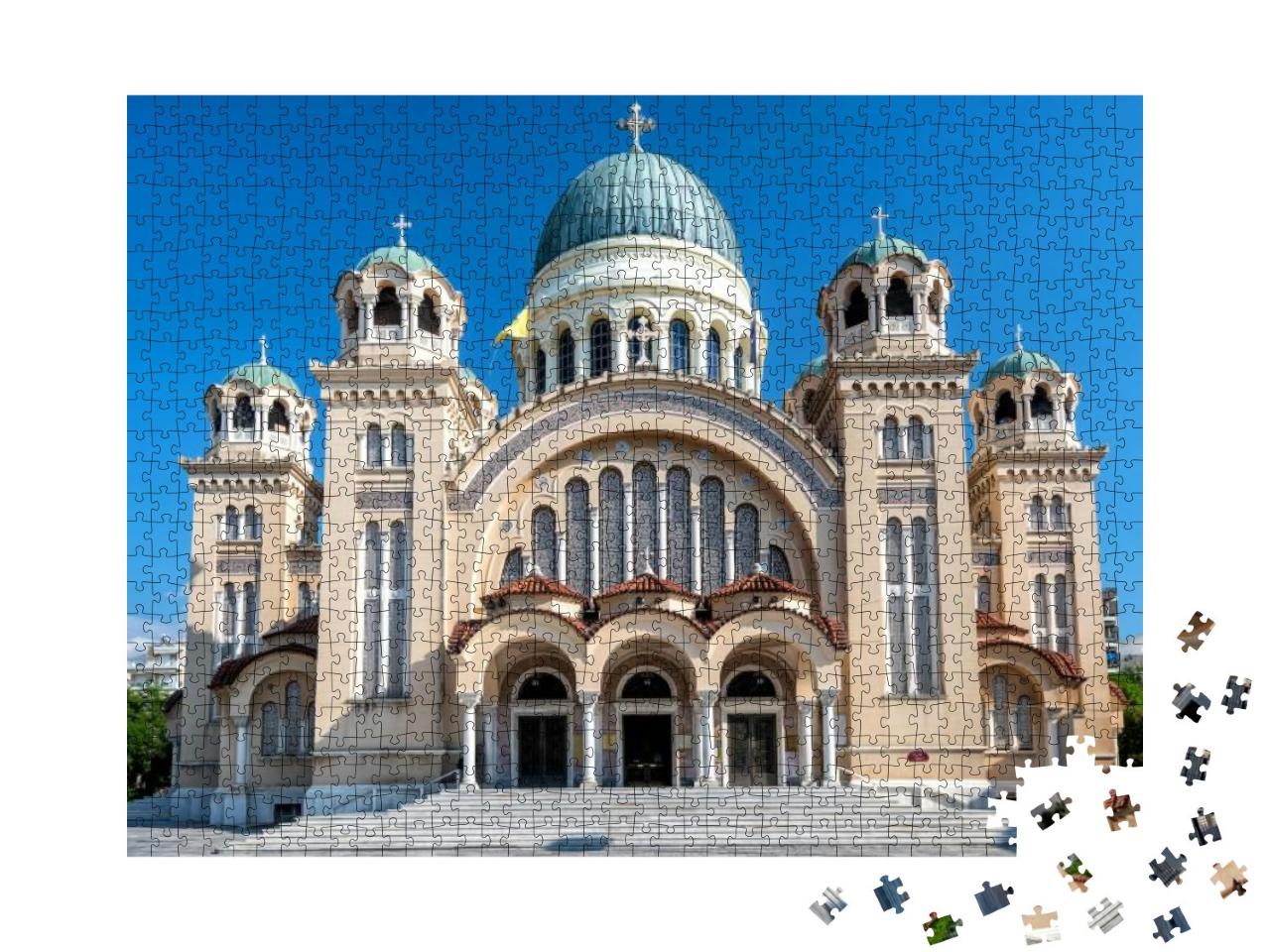 St. Andrews Church in Greece, Patras, Peloponnese, West... Jigsaw Puzzle with 1000 pieces