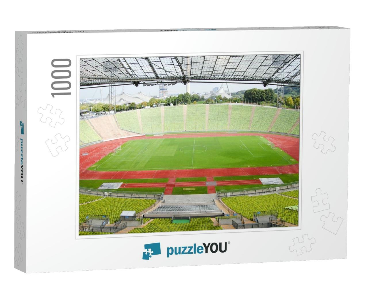 Olympic Stadium - Munich - Germany... Jigsaw Puzzle with 1000 pieces