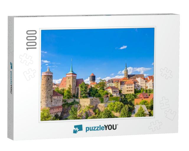 Historic Old Town of Bautzen in Saxony, Germany... Jigsaw Puzzle with 1000 pieces