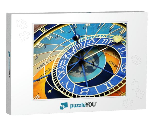 Prague Astronomical Clock in the Old Town of Prague... Jigsaw Puzzle