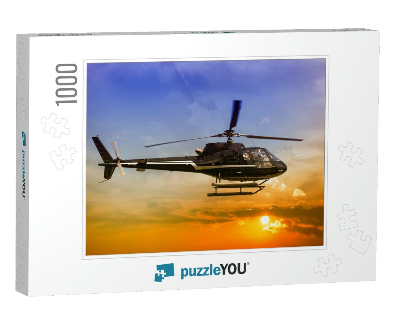 Helicopter for Sightseeing... Jigsaw Puzzle with 1000 pieces