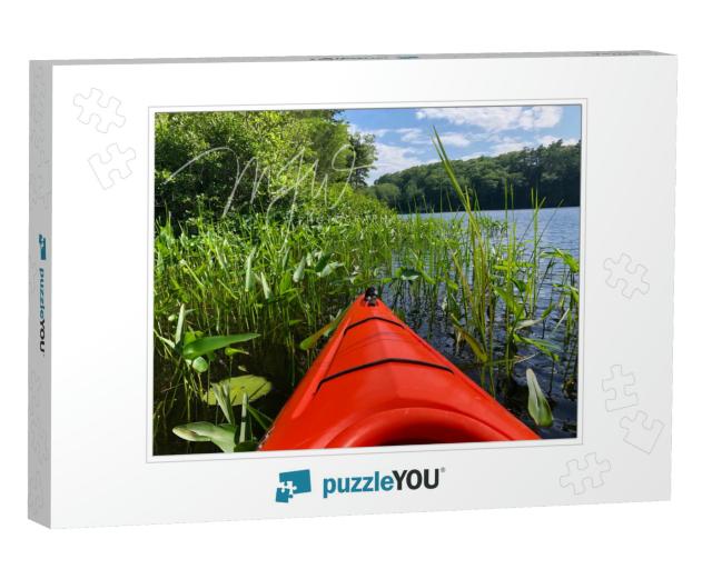 Kayaking Through the Maine Ponds... Jigsaw Puzzle