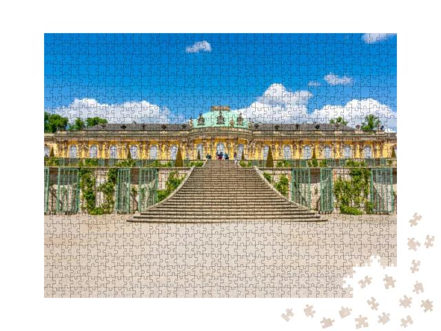 Sanssouci Palace & Park, Potsdam, Germany... Jigsaw Puzzle with 1000 pieces