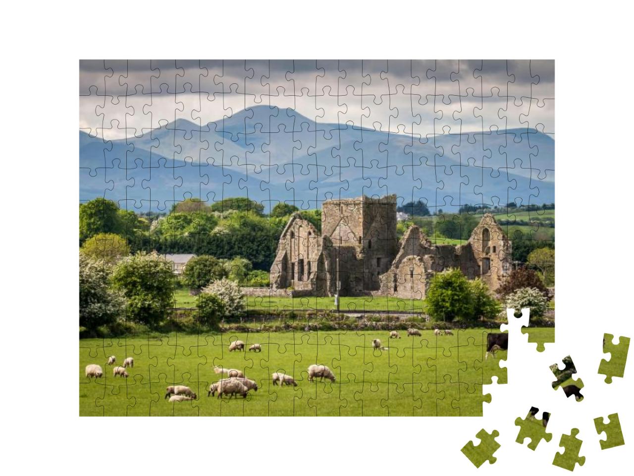 Idyllic Irish Landscape... Jigsaw Puzzle with 200 pieces