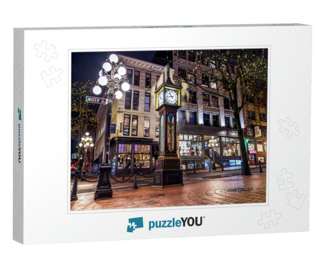 Vancouver, British Columbia - Canada. Downtown Iconic Lan... Jigsaw Puzzle