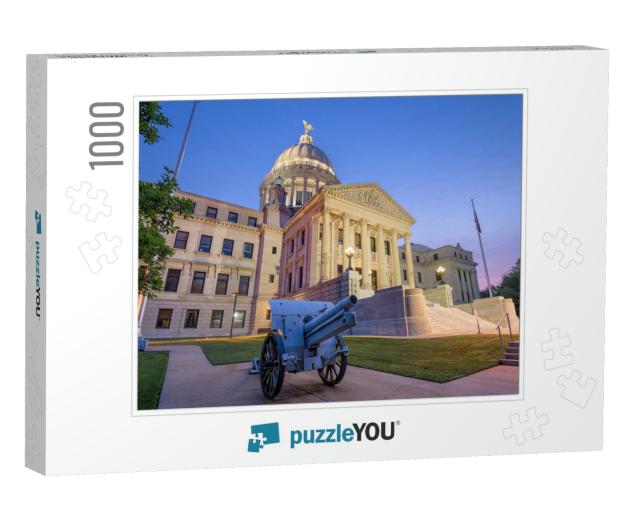 Jackson, Mississippi, USA At the Capitol Building... Jigsaw Puzzle with 1000 pieces