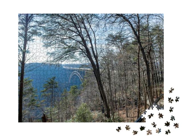 New River Gorge National Park & Preserve... Jigsaw Puzzle with 1000 pieces