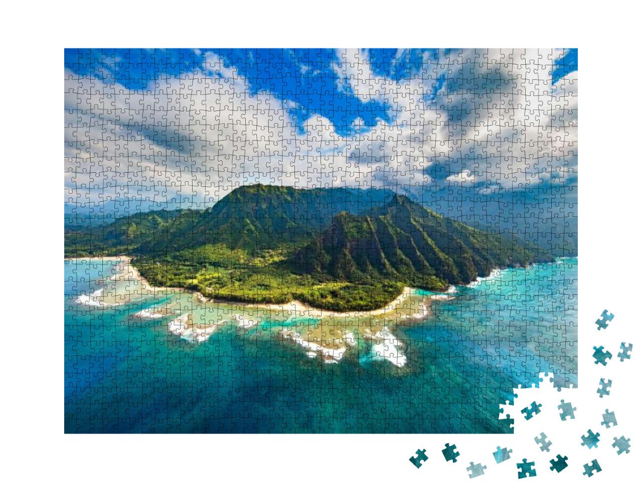 Na Pali Coast, Kauai... Jigsaw Puzzle with 1000 pieces