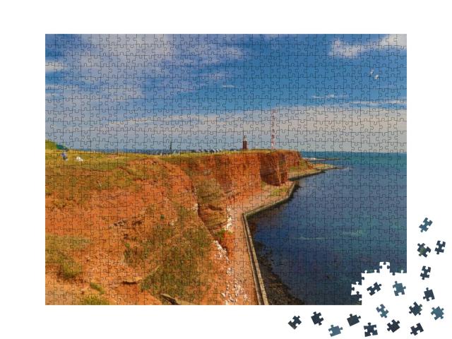German Island of Helgoland, Northern Sea... Jigsaw Puzzle with 1000 pieces