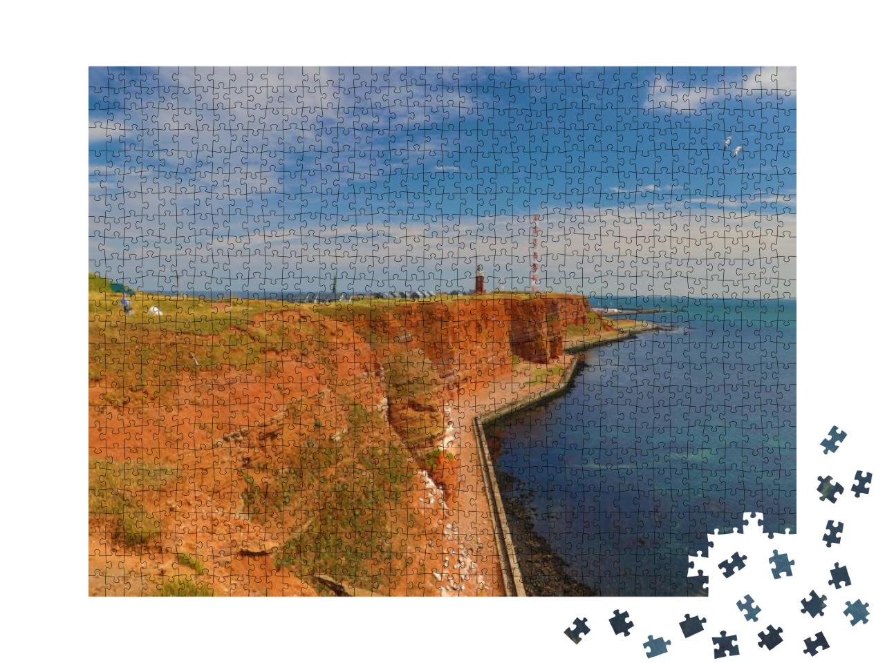 German Island of Helgoland, Northern Sea... Jigsaw Puzzle with 1000 pieces