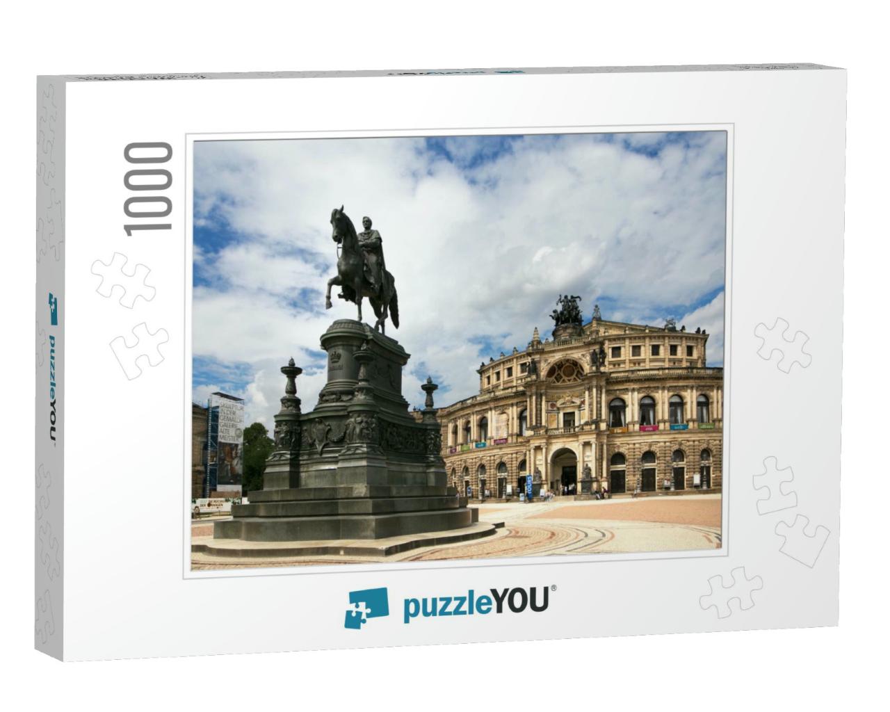 Dresden, Germany - August 4, 2017 Zwinger is the Citadel... Jigsaw Puzzle with 1000 pieces