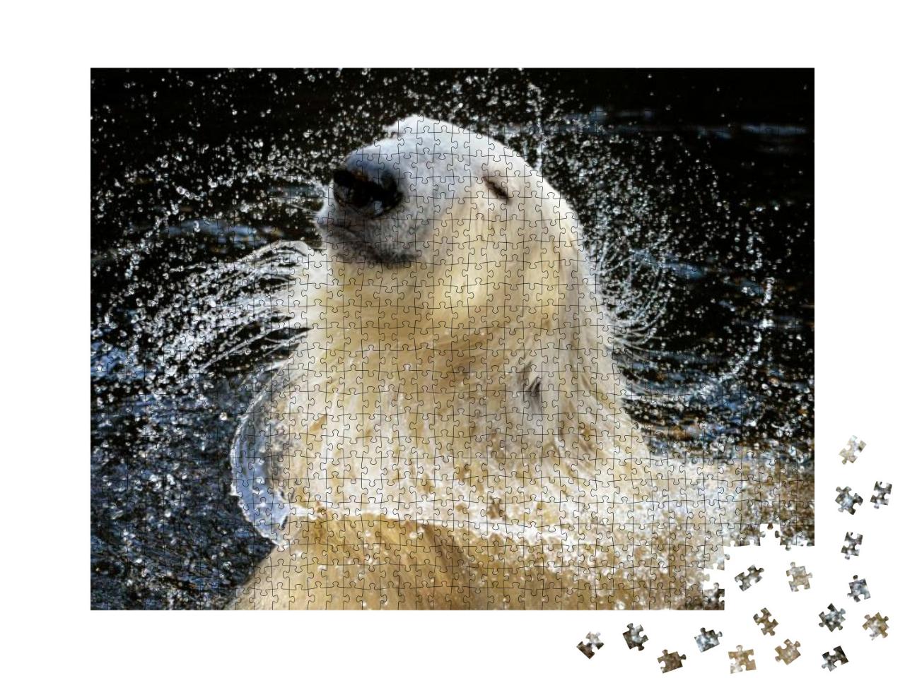 Because I'm Worth It!, a Portrait of Polar Bear Who Appea... Jigsaw Puzzle with 1000 pieces