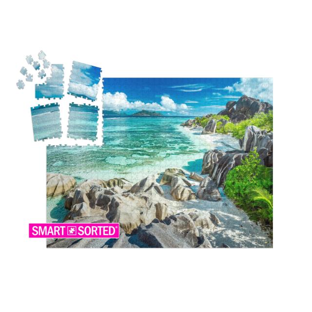 The Most Beautiful Beach of Seychelles - Anse Source Darg... | SMART SORTED® | Jigsaw Puzzle with 1000 pieces