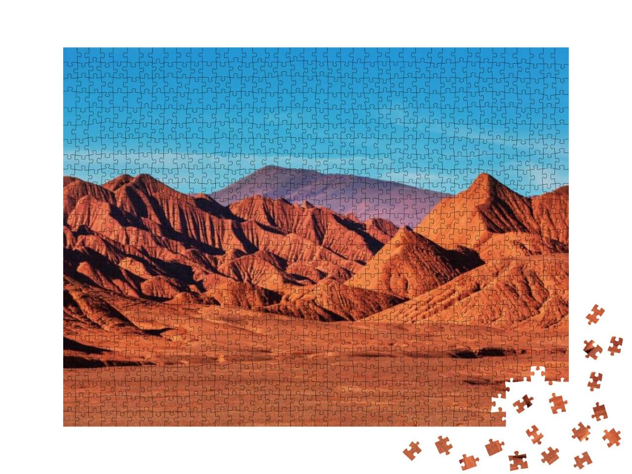 Mountain Plateau La Puna, Northern Argentina... Jigsaw Puzzle with 1000 pieces