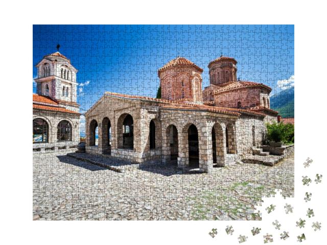 Saint Naum Monastery Near Ohrid in Macedonia... Jigsaw Puzzle with 1000 pieces