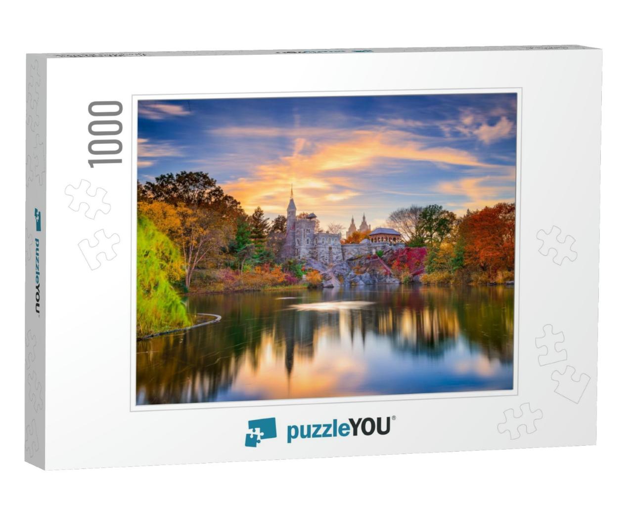 Central Park, New York City At Belvedere Castle During an... Jigsaw Puzzle with 1000 pieces