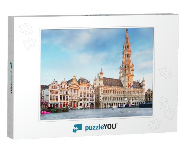 Grand Place in Brussels, Belgium... Jigsaw Puzzle