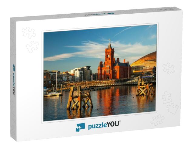 Cardiff Bay, Cardiff, Wales, Uk... Jigsaw Puzzle