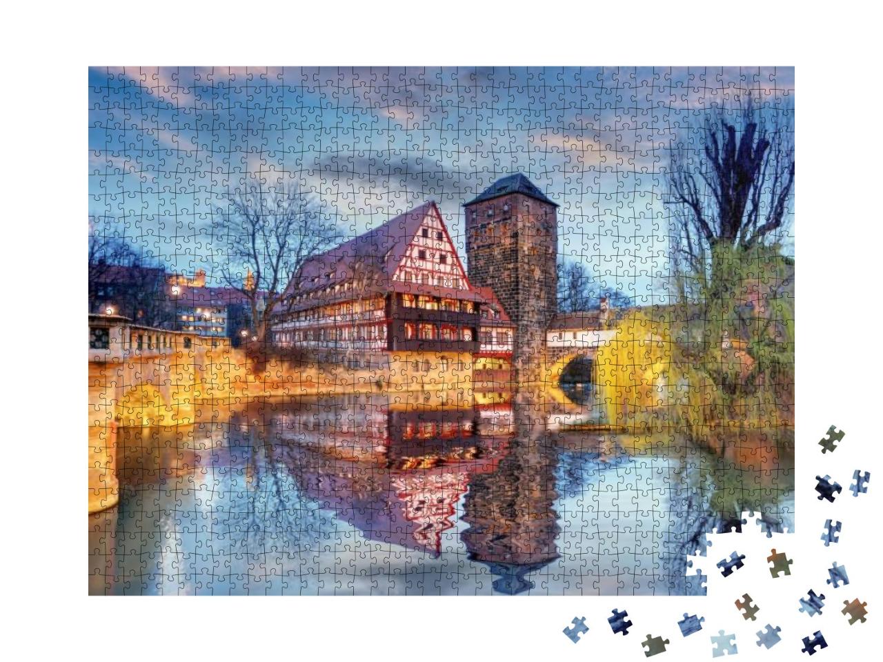Germany - Nuremberg City... Jigsaw Puzzle with 1000 pieces