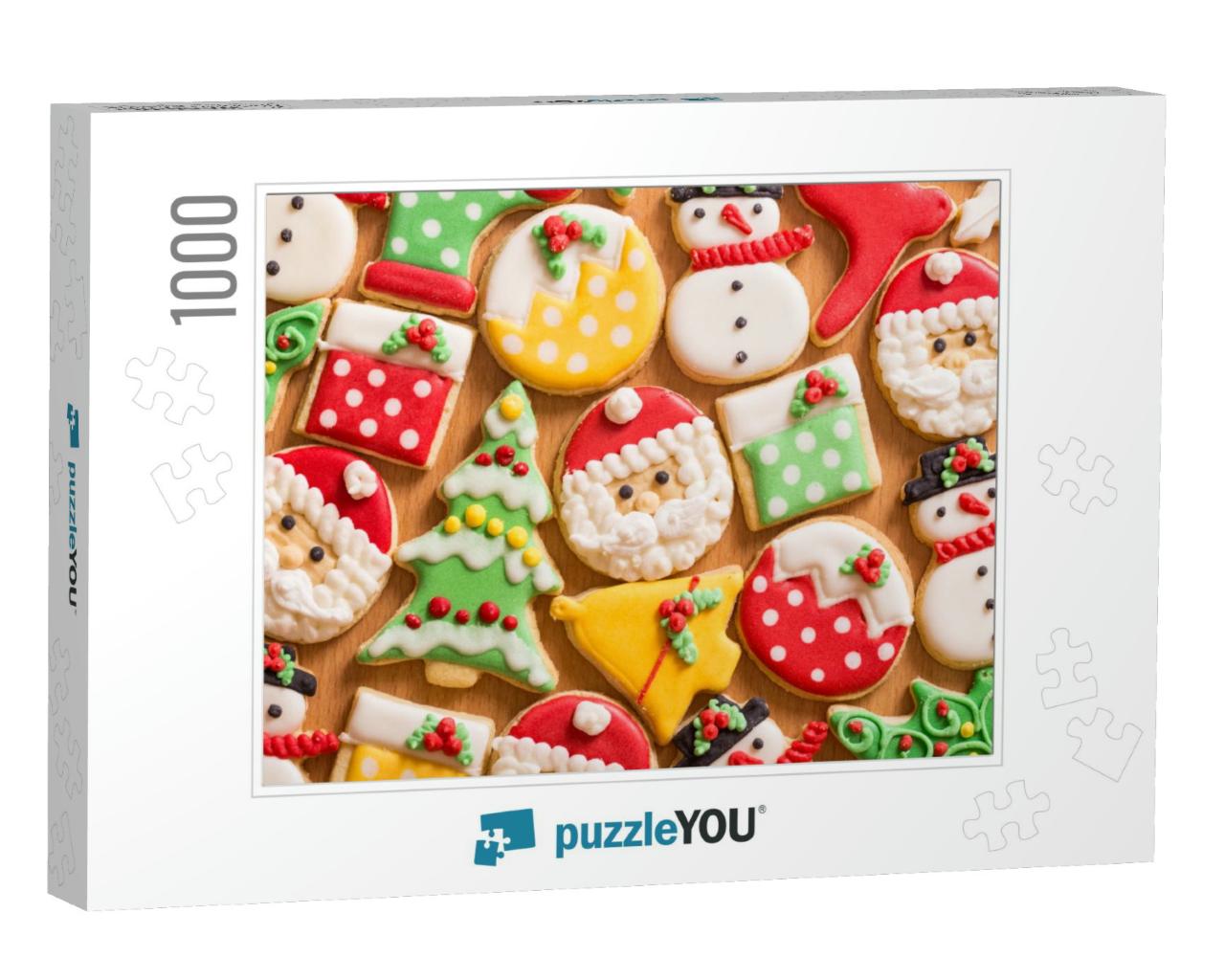 Gingerbread Cookies, Christmas Cookies, Homemade... Jigsaw Puzzle with 1000 pieces