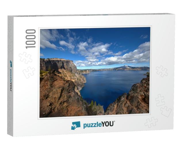 Crater Lake National Park, Oregon... Jigsaw Puzzle with 1000 pieces