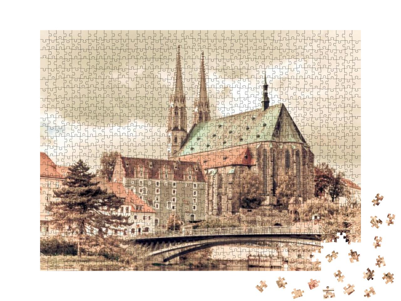 The Parish Church of St. Peter & Paul in Goerlitz, Abbrev... Jigsaw Puzzle with 1000 pieces