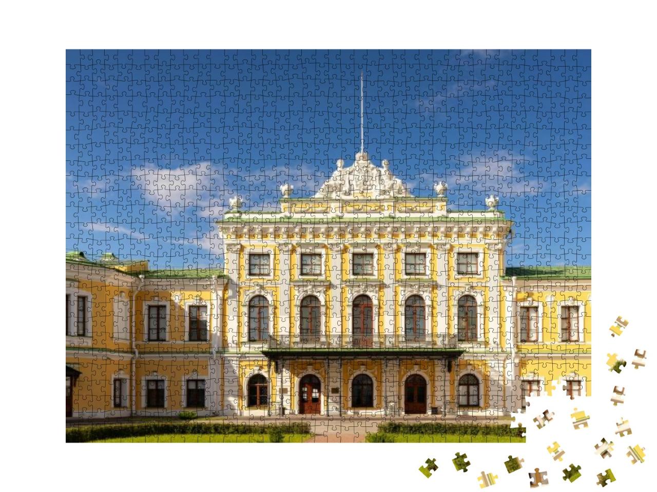 Tver. Tver Imperial Travel Palace. 18th Century. Cathedra... Jigsaw Puzzle with 1000 pieces