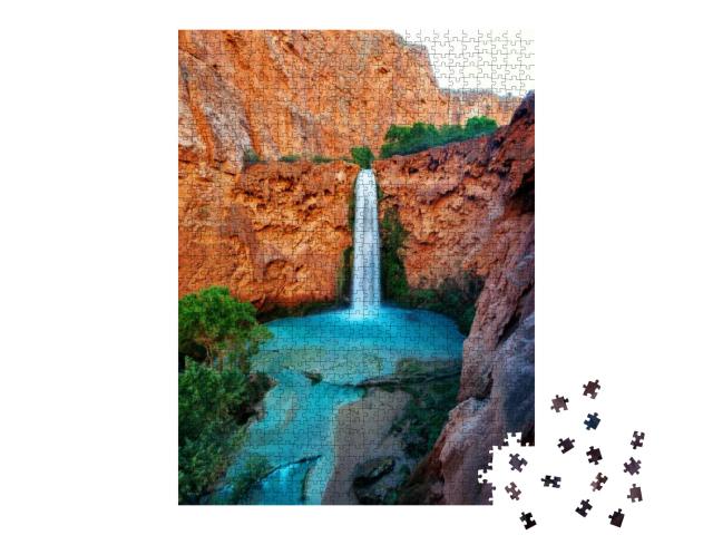 Havasu Falls... Jigsaw Puzzle with 1000 pieces