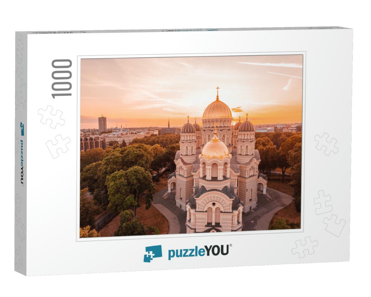 Cathedral of the Nativity of Christ in Riga, Latvia... Jigsaw Puzzle with 1000 pieces
