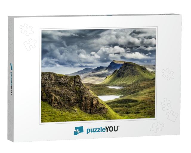 Mountains in Highland, Scotland... Jigsaw Puzzle