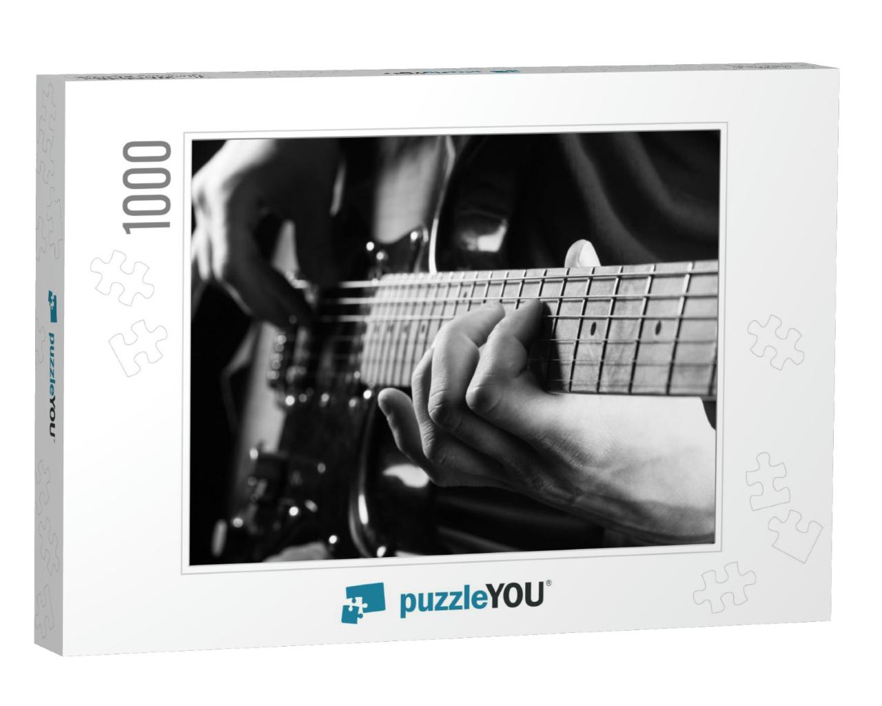 Music Concept. Guitar Acoustic. Play the Guitar. Live Mus... Jigsaw Puzzle with 1000 pieces
