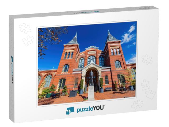 Sunny View of the Smithsonian Arts Industries Building At... Jigsaw Puzzle