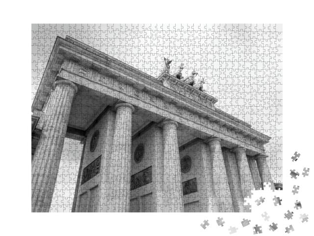 Brandenburger Tor Brandenburg Gate Famous Landmark in Ber... Jigsaw Puzzle with 1000 pieces
