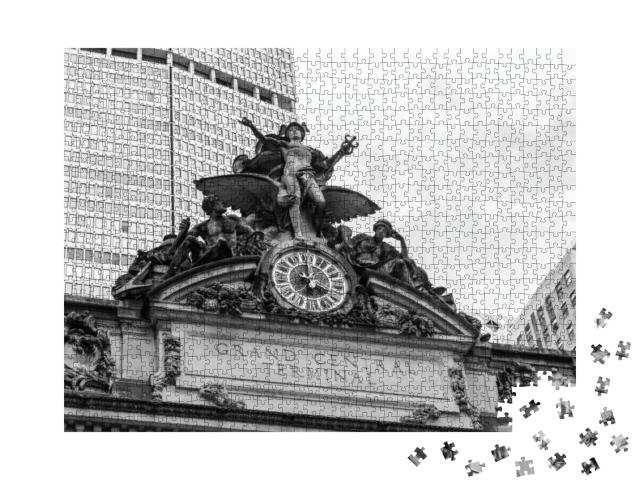 Grand Central Terminal in New York City... Jigsaw Puzzle with 1000 pieces