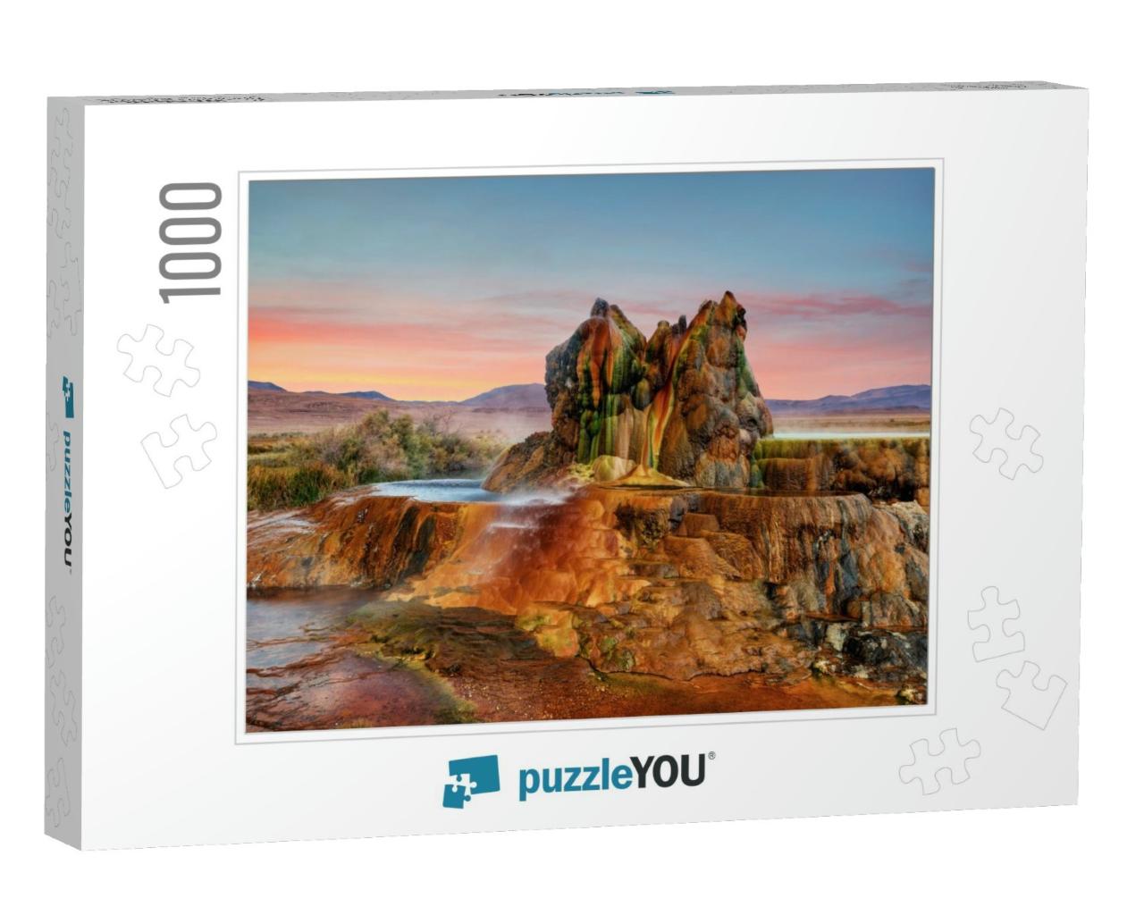 Fly Gyser Nevada... Jigsaw Puzzle with 1000 pieces