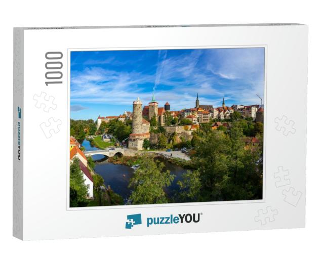 Bautzen. Germany. Panoramic View of the Historic Center o... Jigsaw Puzzle with 1000 pieces