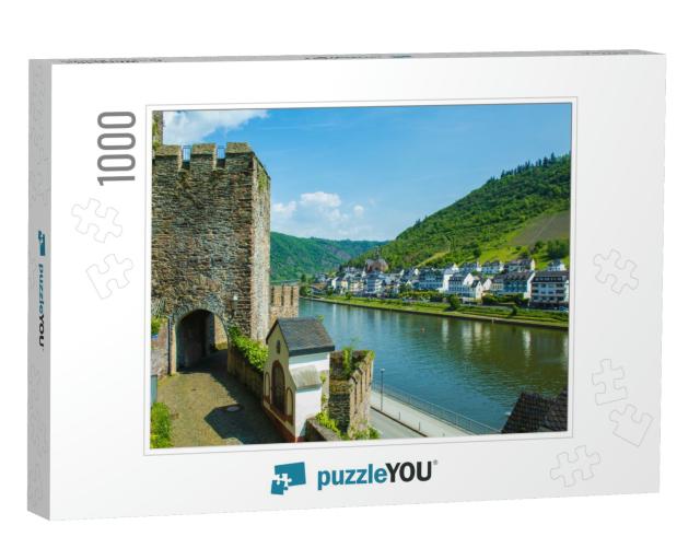 Cochem. a Small Picturesque Town At Moselle River in Rhin... Jigsaw Puzzle with 1000 pieces